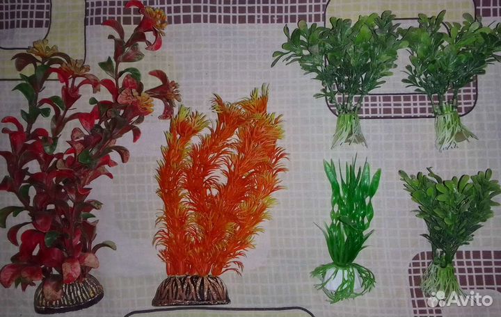 Грот Искусственные растения для аквариума