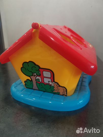 Игрушка сортер, интерактивный ёжик