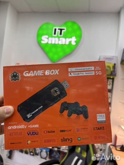 Тв Приставка Smart TV+игравая приставка