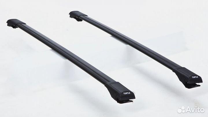 Багажник на рейлинги Volkswagen Tiguan (бесшумный)