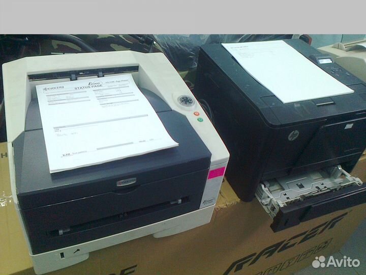 Лазерный принтер 3 шт. HP, kyocera, Canon