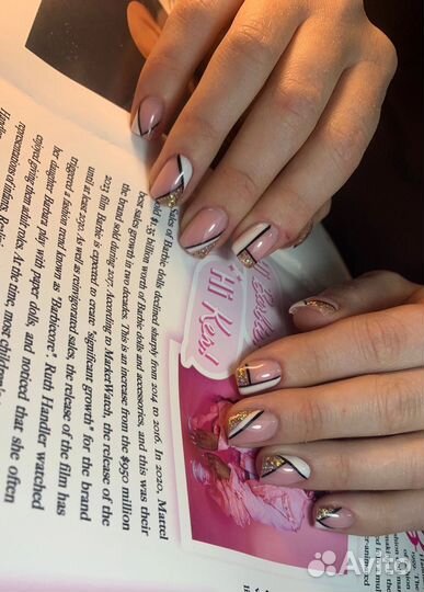 Маникюр, покрытие гель лаком, наращивание ногтей