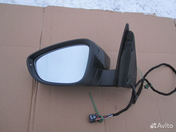 Зеркало левое 13 конт Volkswagen Passat B7 2011-15