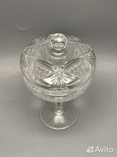 Креманка хрусталь СССР