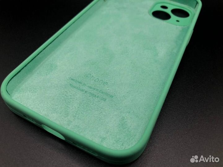 Чехол-бампер для iPhone 14 Silicon Case Spearmint