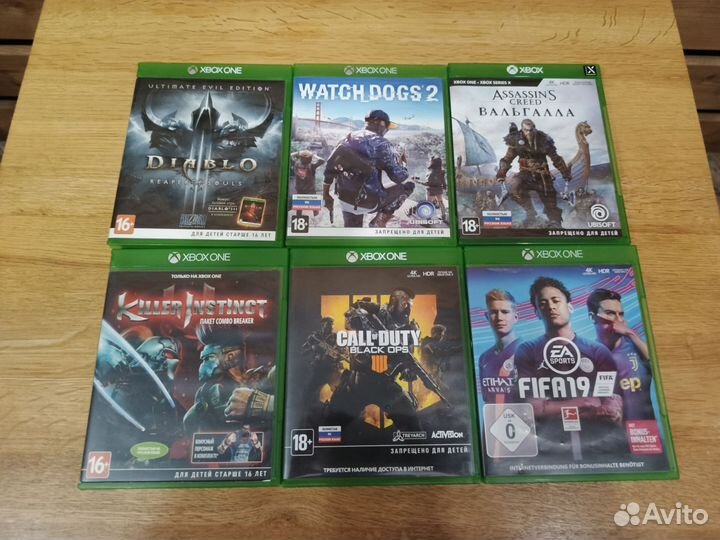 Диски Xbox One, series