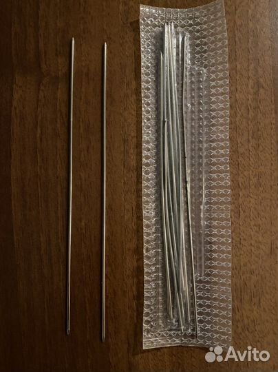 Спицы прямые, круговые, крючок