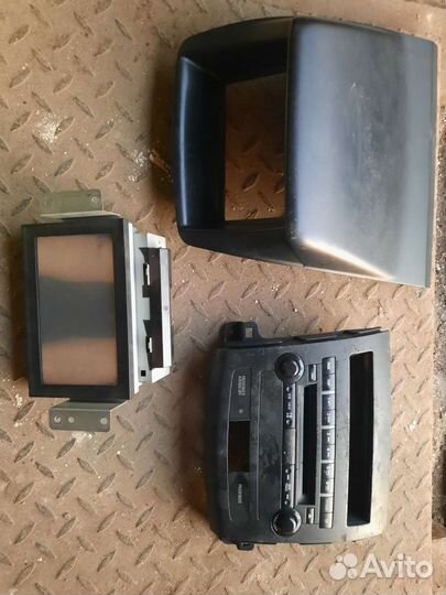 Магнитола заводская Митсубиси Паджеро спорт 2