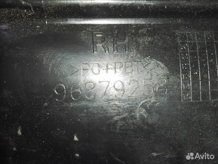 Ручка двери задней правой наружная Chevrolet Aveo T300 Hatchback