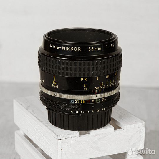 Макро Nikon Micro-Nikkor Ai-S 55/3,5