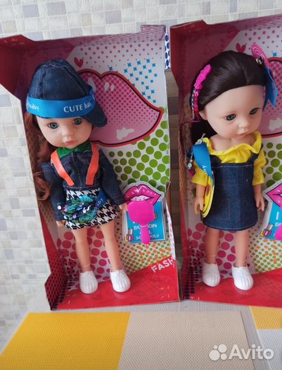 Новые куклы в коробках 36см
