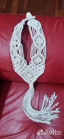 Интерьерные вещицы макраме