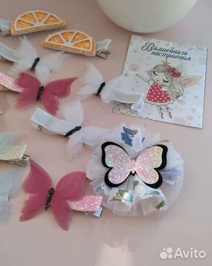 Заколка для волос ручной работы