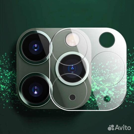 Защитное стекло на камеру iPhone