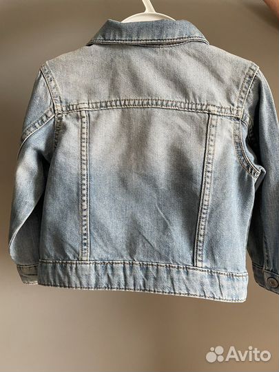 Джинсовая куртка для мальчика 80 86