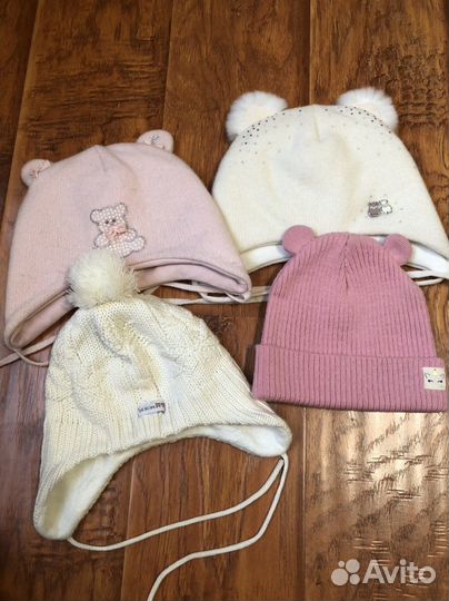 Детские шапки варежки перчатки