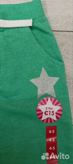 Спортивные брюки для девочки размер 4-5