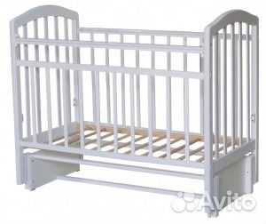 Детская кроватка Антел Алита 5 (маятник продольный