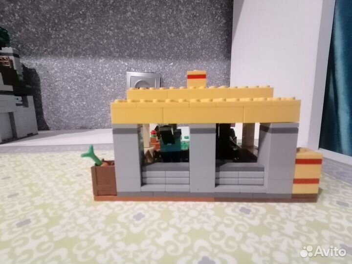 Lego майнкрафт конюшня