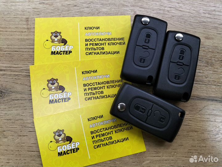 Ключ Peugeot 307 2001-2005