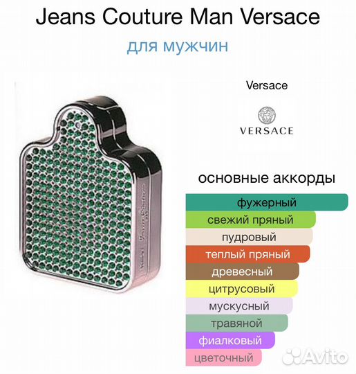 Versace Jeans Couture Man оригинал распив