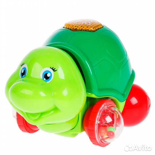 Инерционная музыкальная каталка Черепашка Умка A0