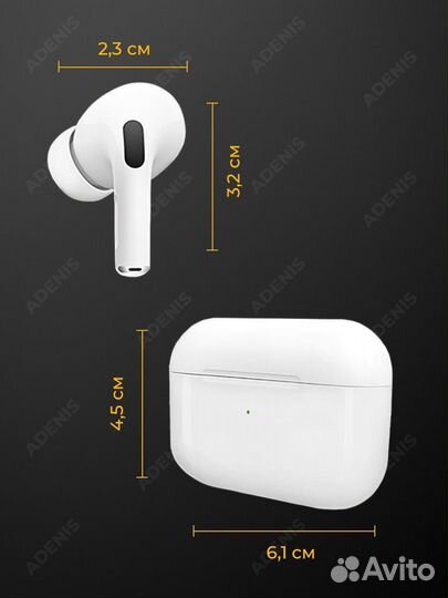 Наушники Airpods PRO premium чип airoha