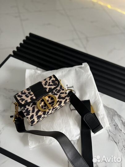 Сумка Christian Dior леопард