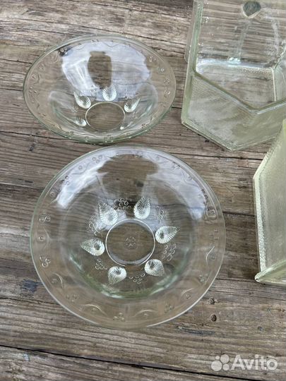 Стеклянная посуда времен СССР