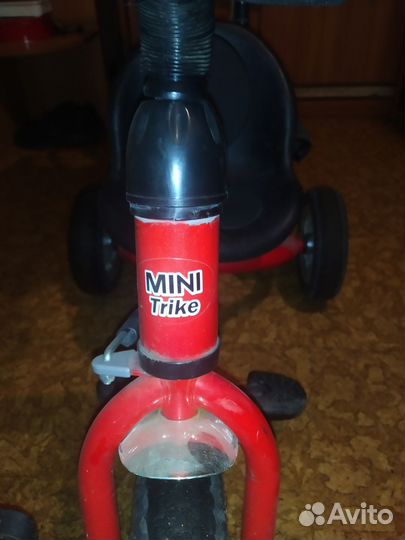 Велосипед детский с родительской ручкой