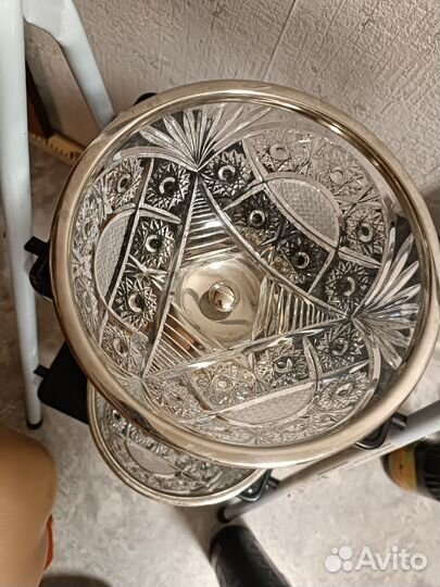 Салатницы хрустальные СССР