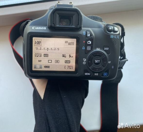 Зеркальный фотоаппарат canon eos 1100d