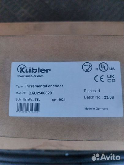 Энкодер Kubler type: 8.5020.0060.1024.S224