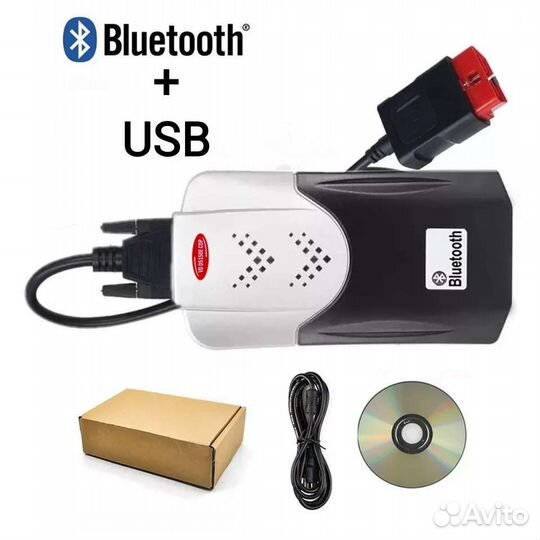 Сканер Delphi DS150E 2платы Гарантия