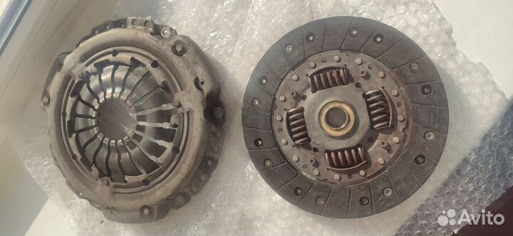 Корзина и диск цепления на Renault Megane2 K9K 724
