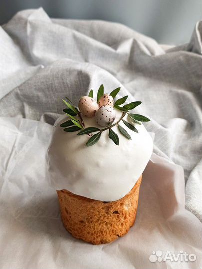 Кулич классический дрожжевой