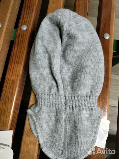 Шапка шлем новая для девочки 46-48