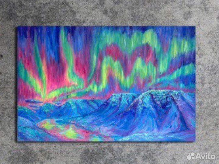 Картина авторская маслом на холсте 50х80 см