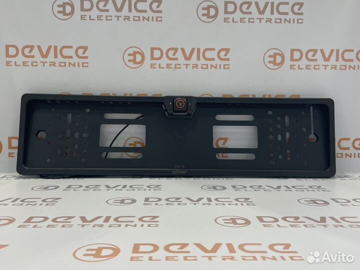 Камера заднего вида в номерной рамке AHD 720