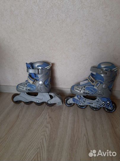 Роликовые коньки 29-33 размер детские раздвижные