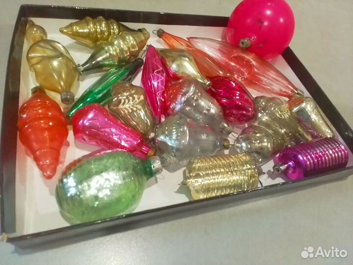 Елочные игрушки набором,можно штучно