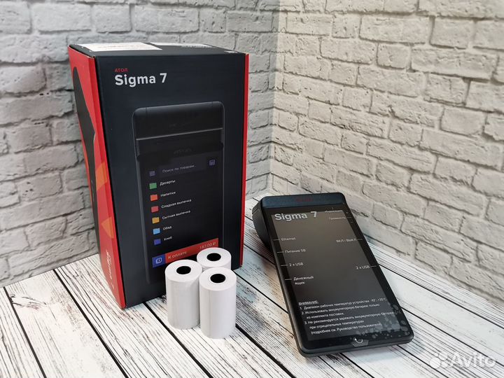 Онлайн касса Атол Sigma 7