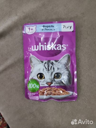 Корм для кошек вискас