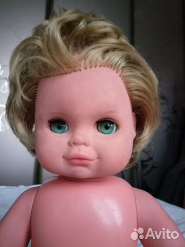 Кукла пупс времён СССР 50 см