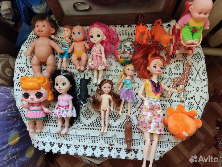 Отличный набор игрушек для девочки