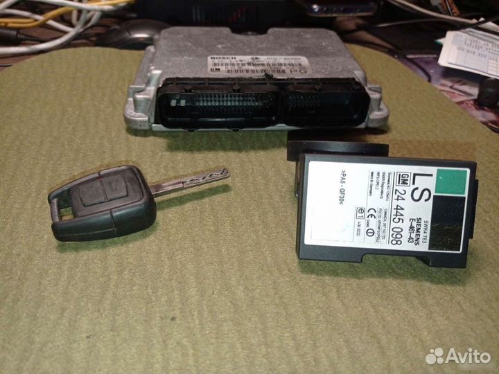 Opel Vectra B комплект эбу (иммо)