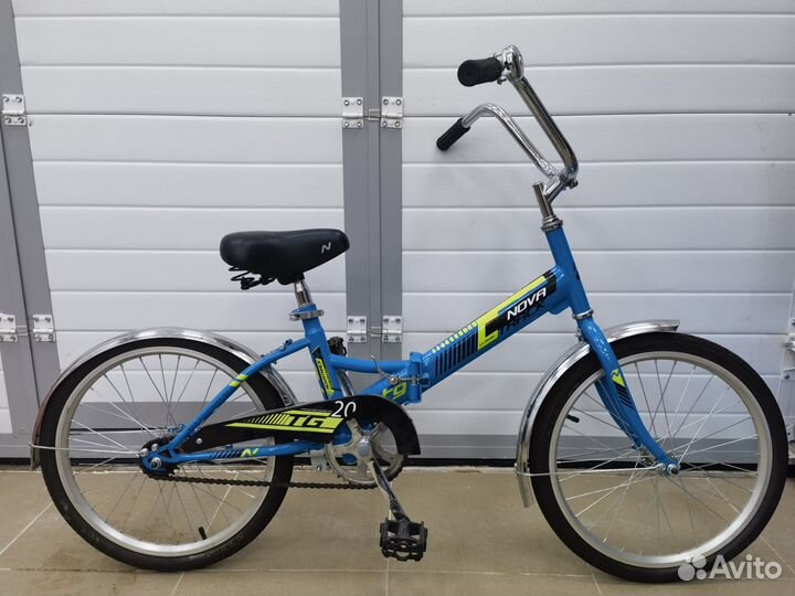 Велосипед подростковый 20 дюймов, складной