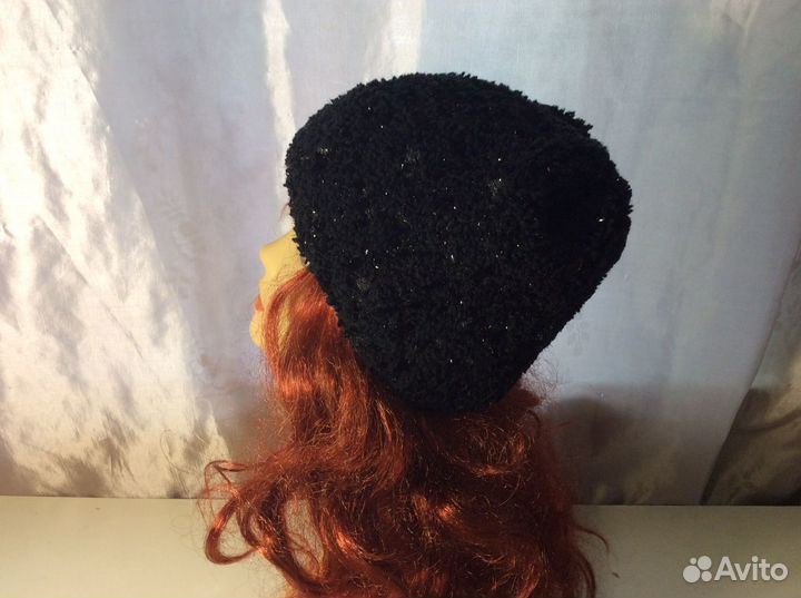 Роскошная папаха с люрексом, р 56-57, арт 251