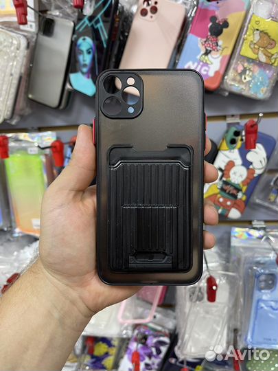 Чехлы с отделом для карты и подставкой для iPhone