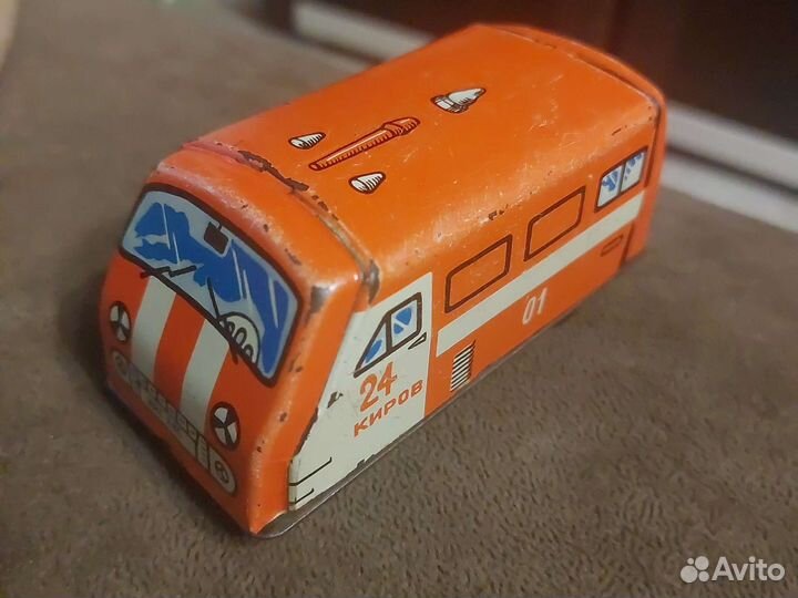 Игрушки СССР пожарная машини Киров